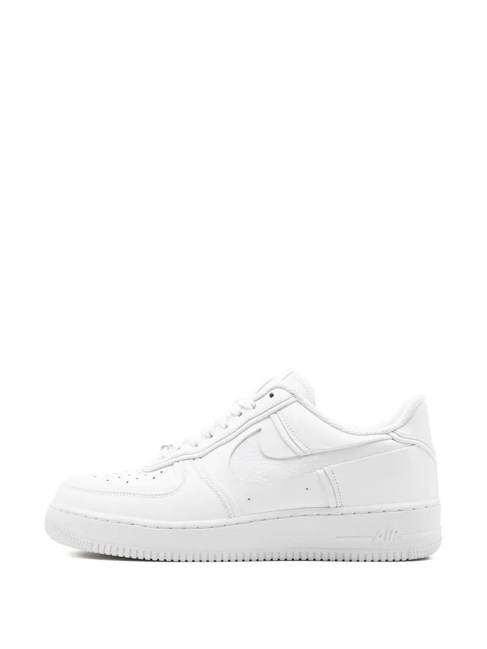 Nike X John Elliott Air Force 1 Triple White Sneakers