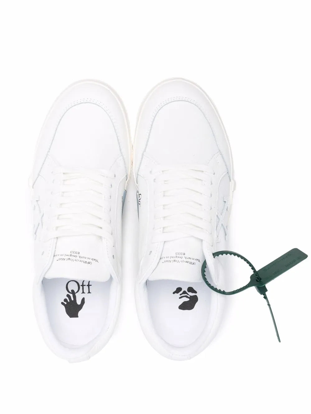 Off-White Vulcanized Low-Top Sneakers