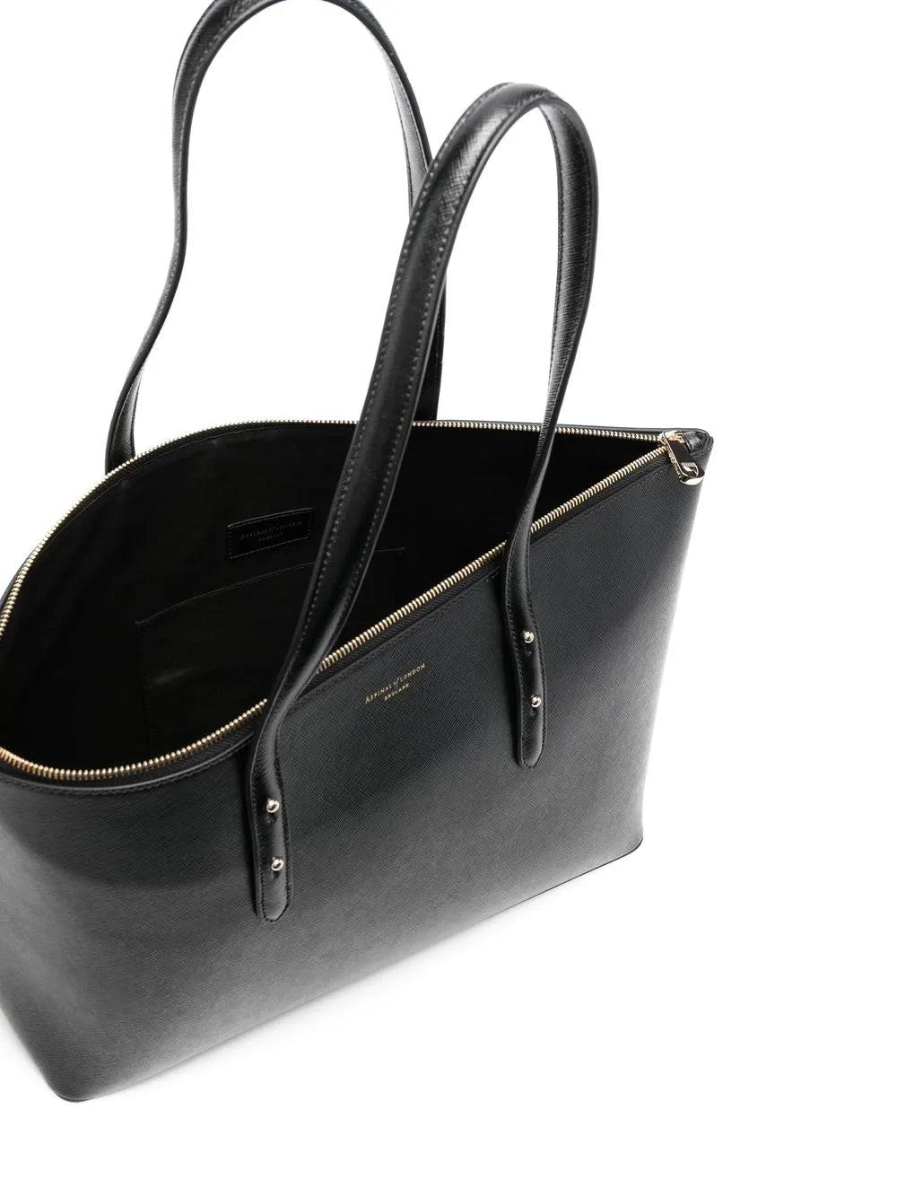 Aspinal Of LondonRegent scored-effect tote bag