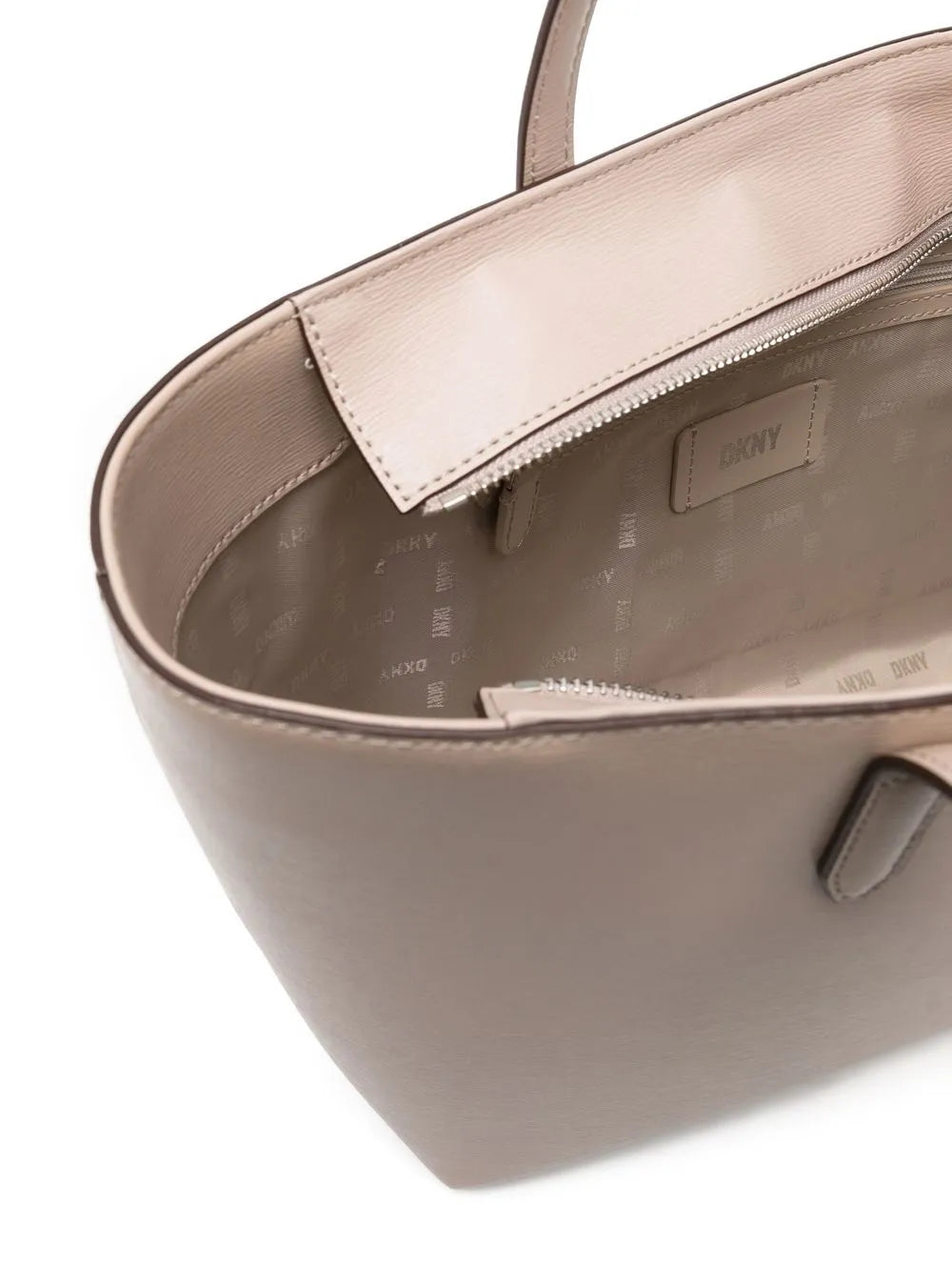 DKNYlogo-charm tote