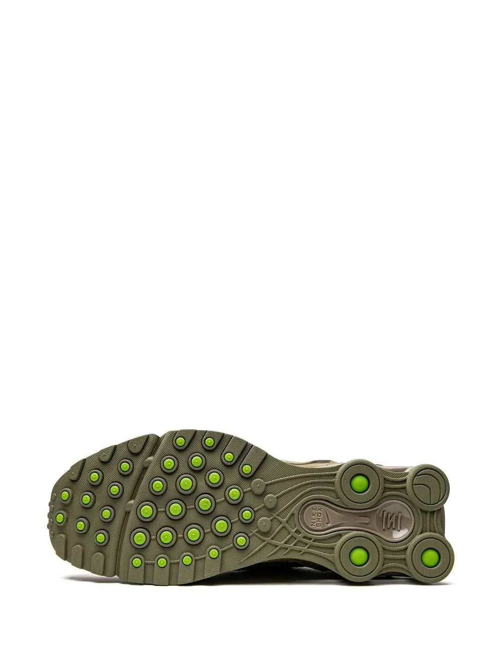 Nike X Supreme Shox Ride 2 Sp Green Sneakers