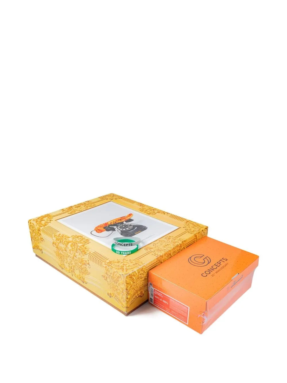 Nike X Concepts Sb Dunk Low Orange Lobster Special Box Sneakers