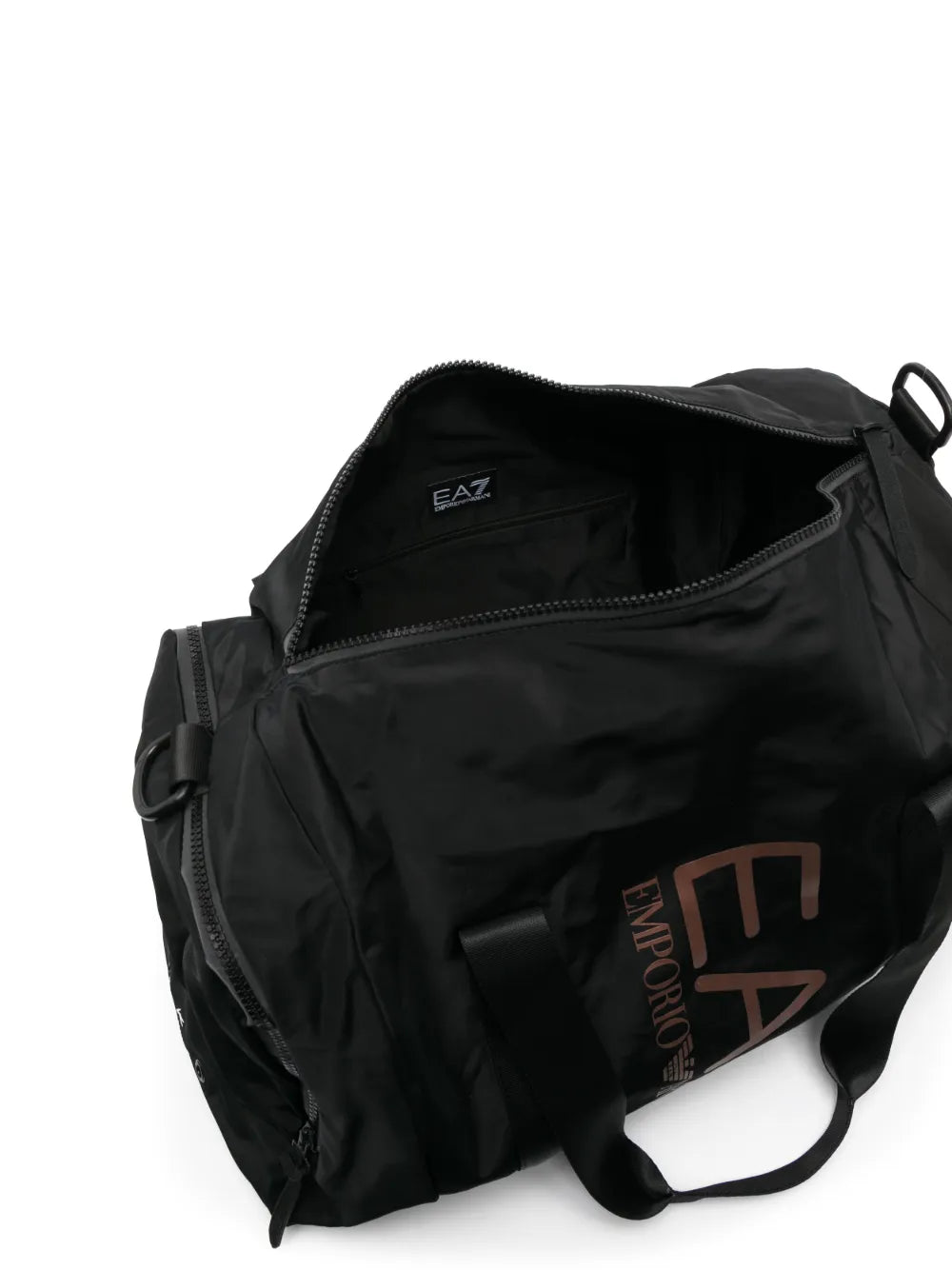 Ea7 Emporio Armanilogo-print luggage bag