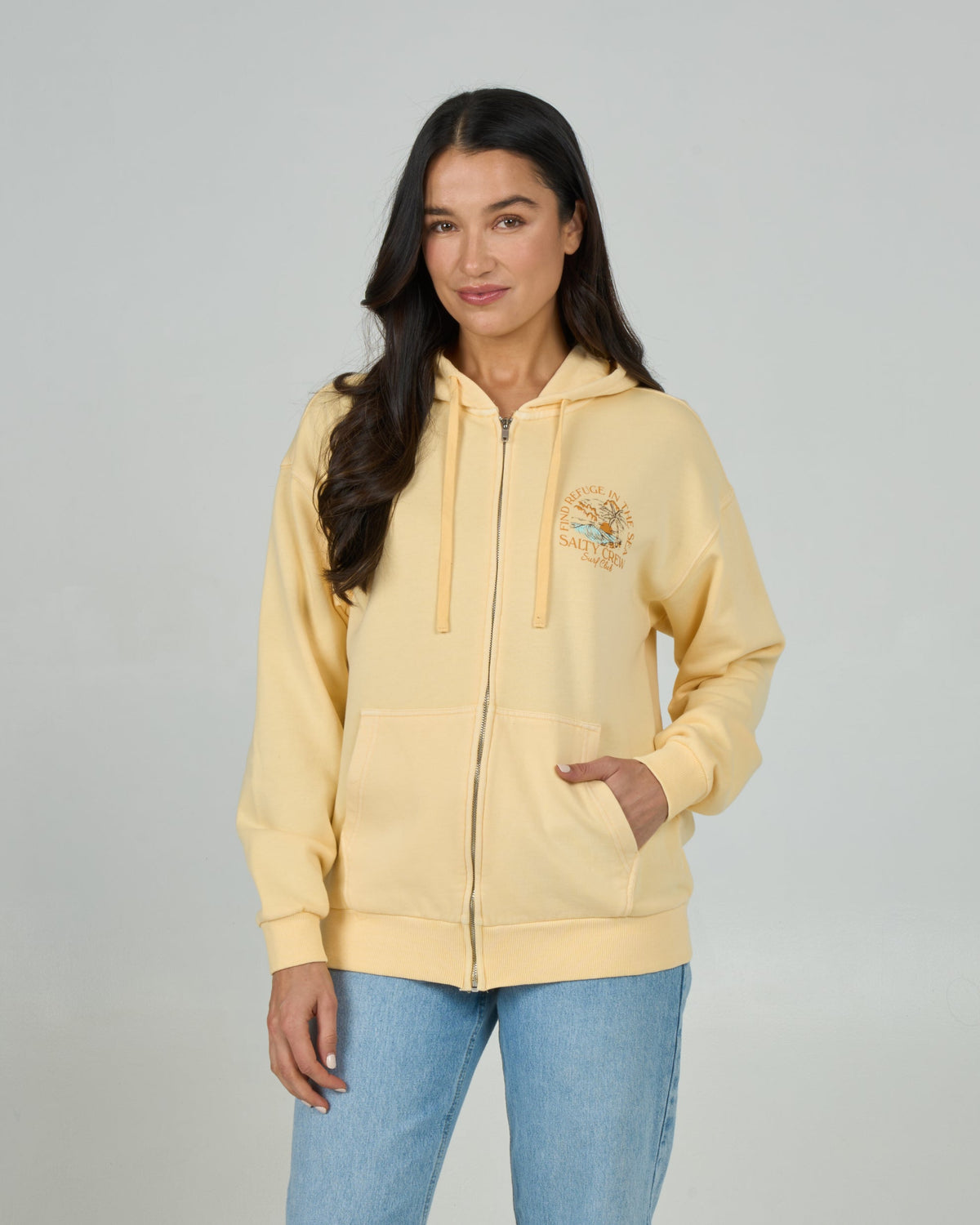 Surf Club Zip Hoodie