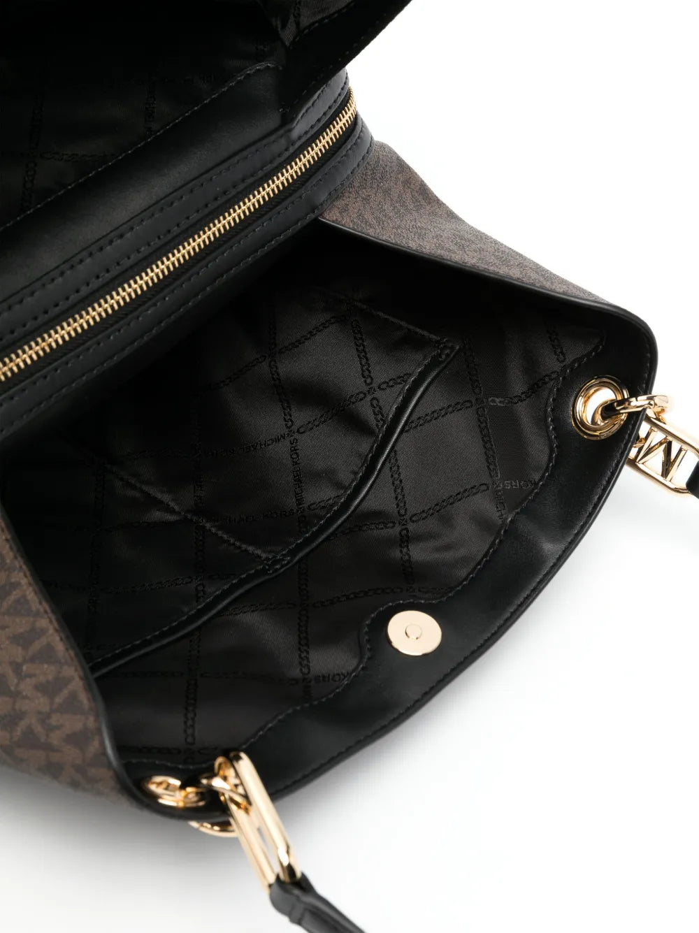 Michael Korsmonogrammed leather tote bag