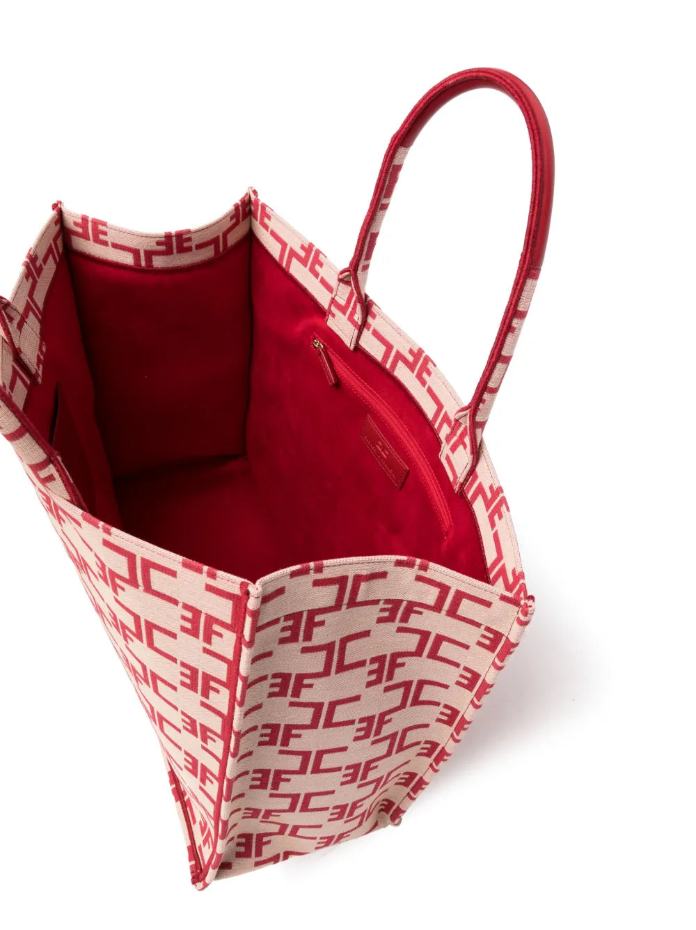 Elisabetta Franchilarge monogram-jacquard tote bag