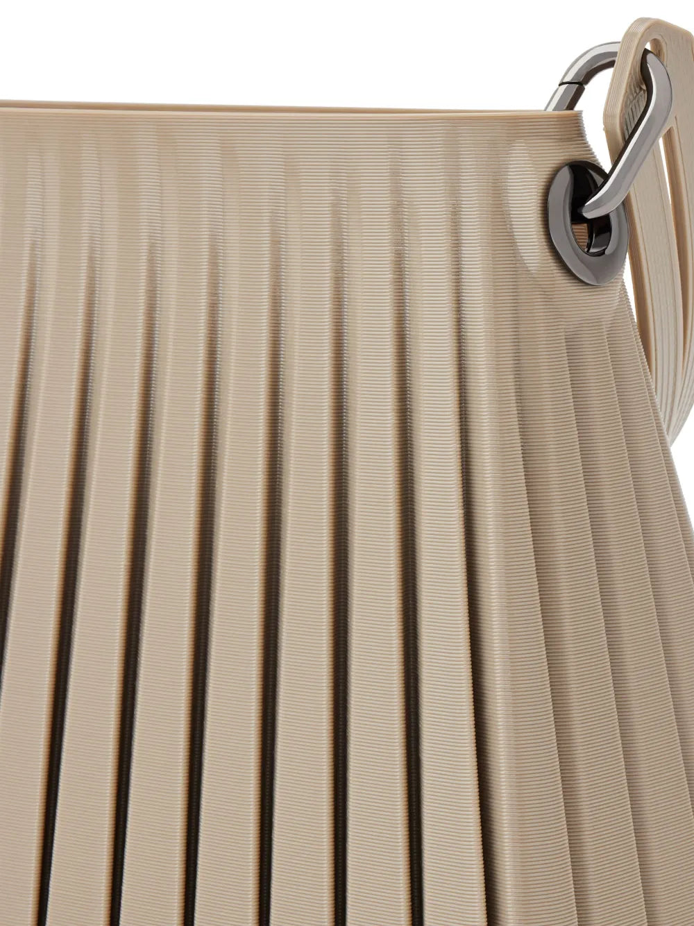 TOUCHLESSPleated 3D-printed shoulder bag