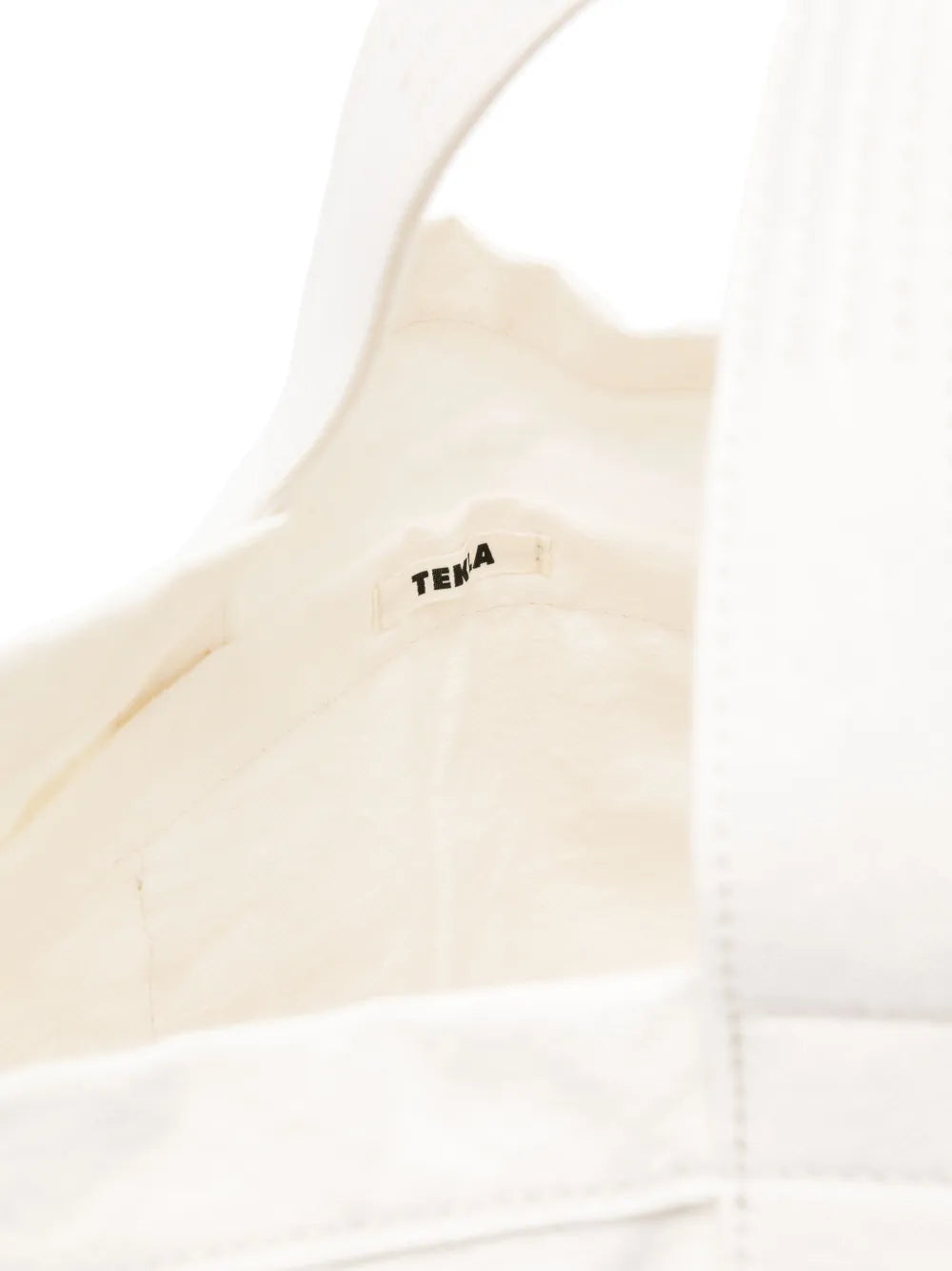 TEKLAlogo-embroidered beach bag