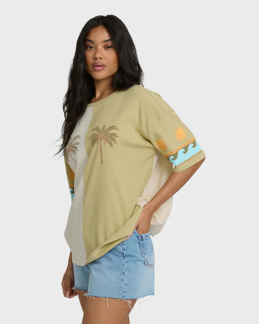 Split Palm Short Sleeve Tee