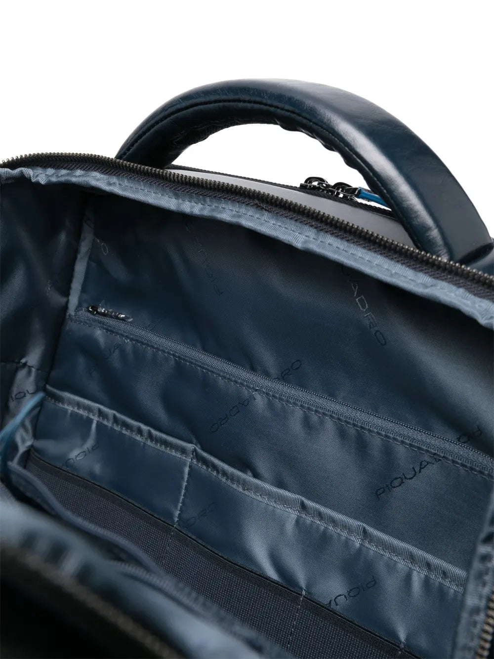 PIQUADROleather backpack