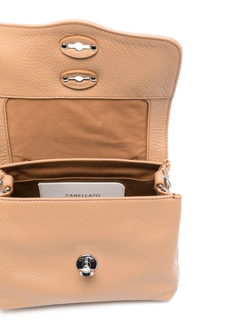 New SeasonZanellatoPostina leather tote bag