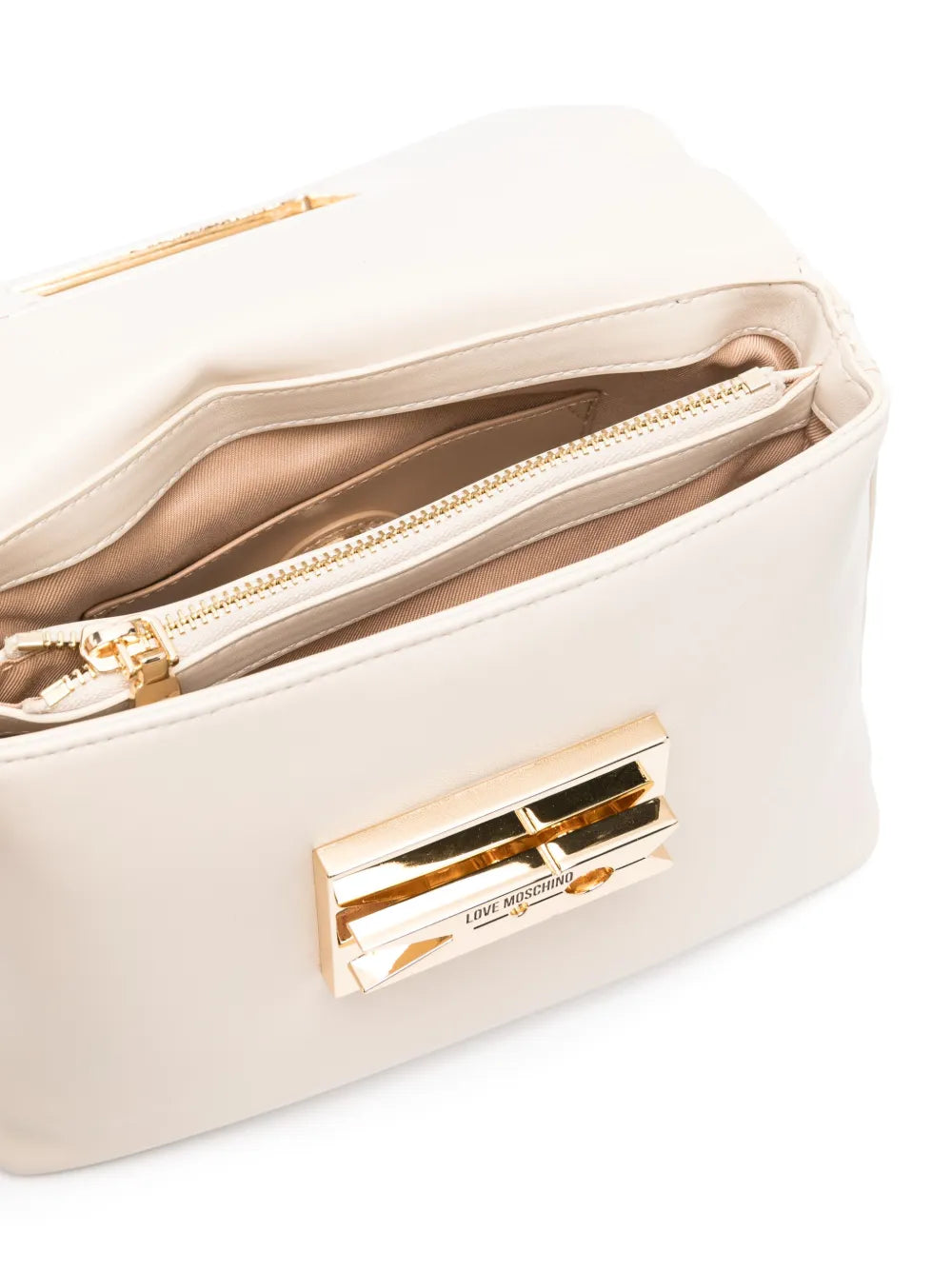Love Moschinodebossed-logo tote bag