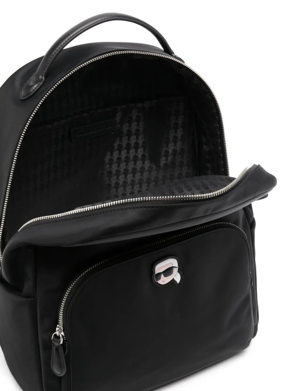 Karl Lagerfeldlogo-print backpack