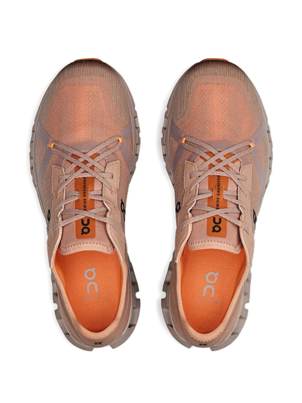 On Running Cloud X 4 Ad Rosebrown/Tangerine Sneakers