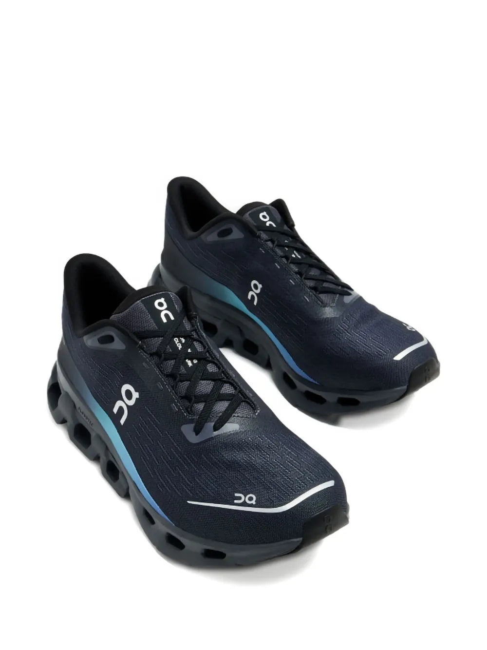 On Running Cloudspark Black/Blueberry Sneakers
