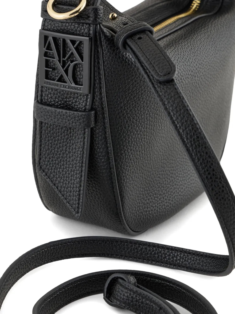Armani Exchangefaux-leather shoulder bag