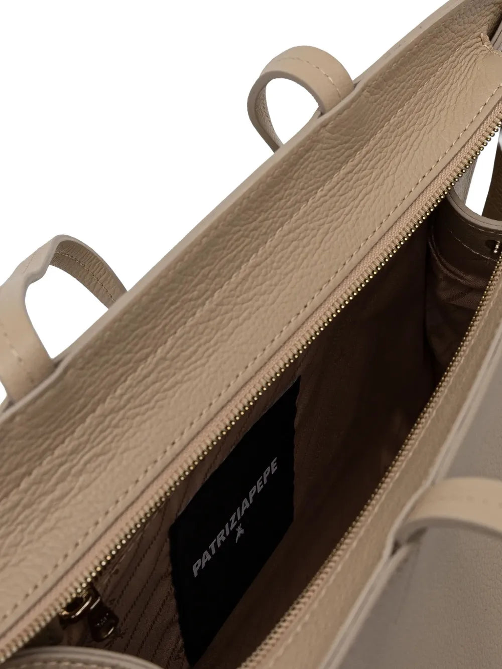Patrizia Pepedebossed-logo shoulder bag