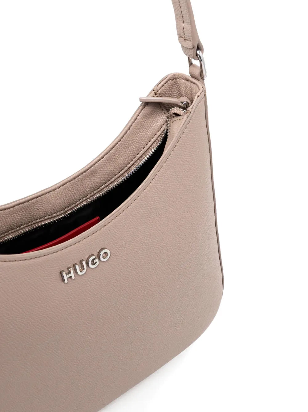HUGOlogo-lettering shoulder bag