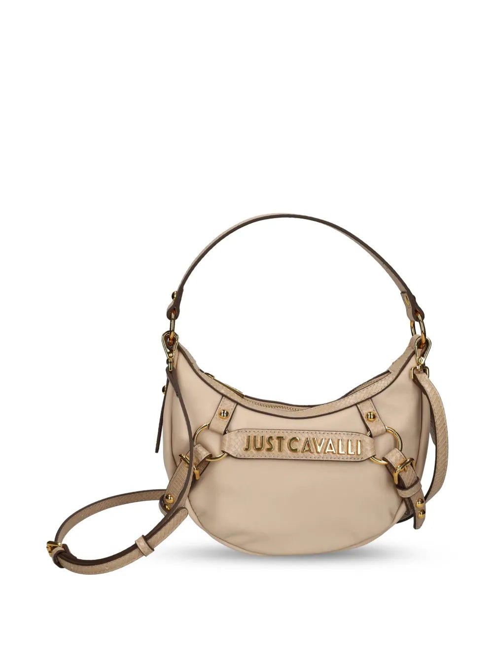 Just Cavallilogo-lettering cross body bag