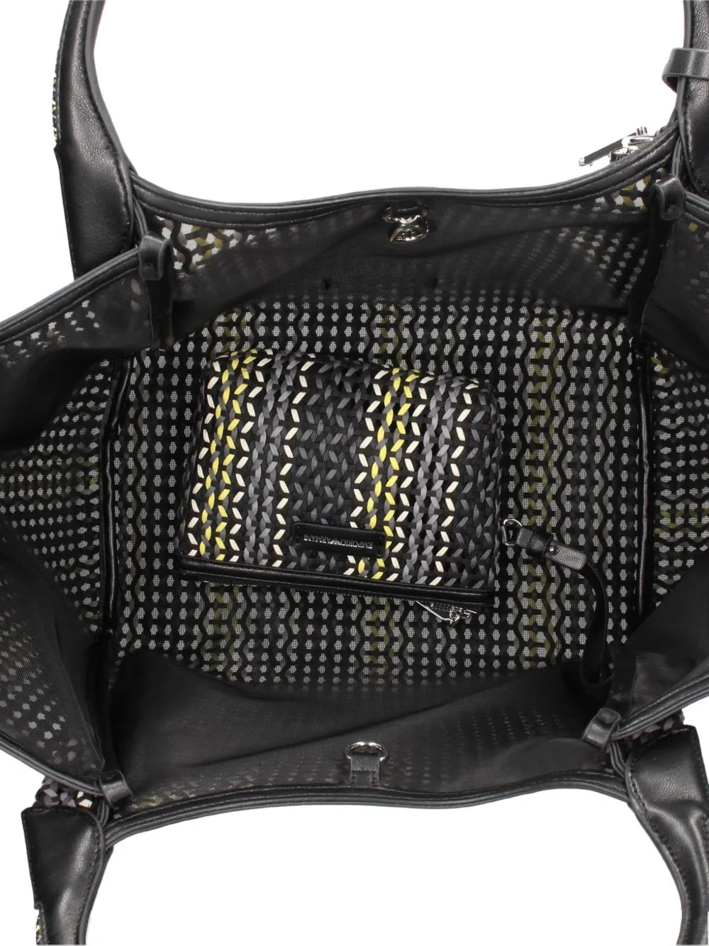 Emporio Armanigeometric-pattern tote bag