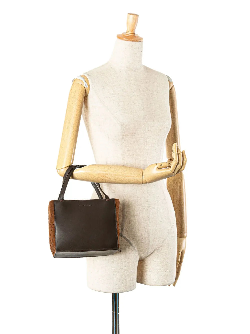 Pre-OwnedBurberry Pre-Owned2000-2017 Leather and Suede handbag