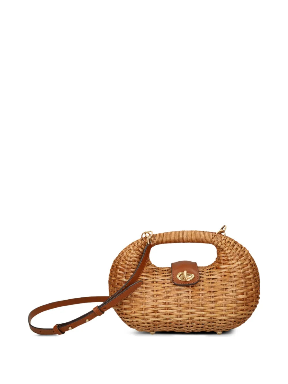 Cult GaiaLydia woven basket tote bag