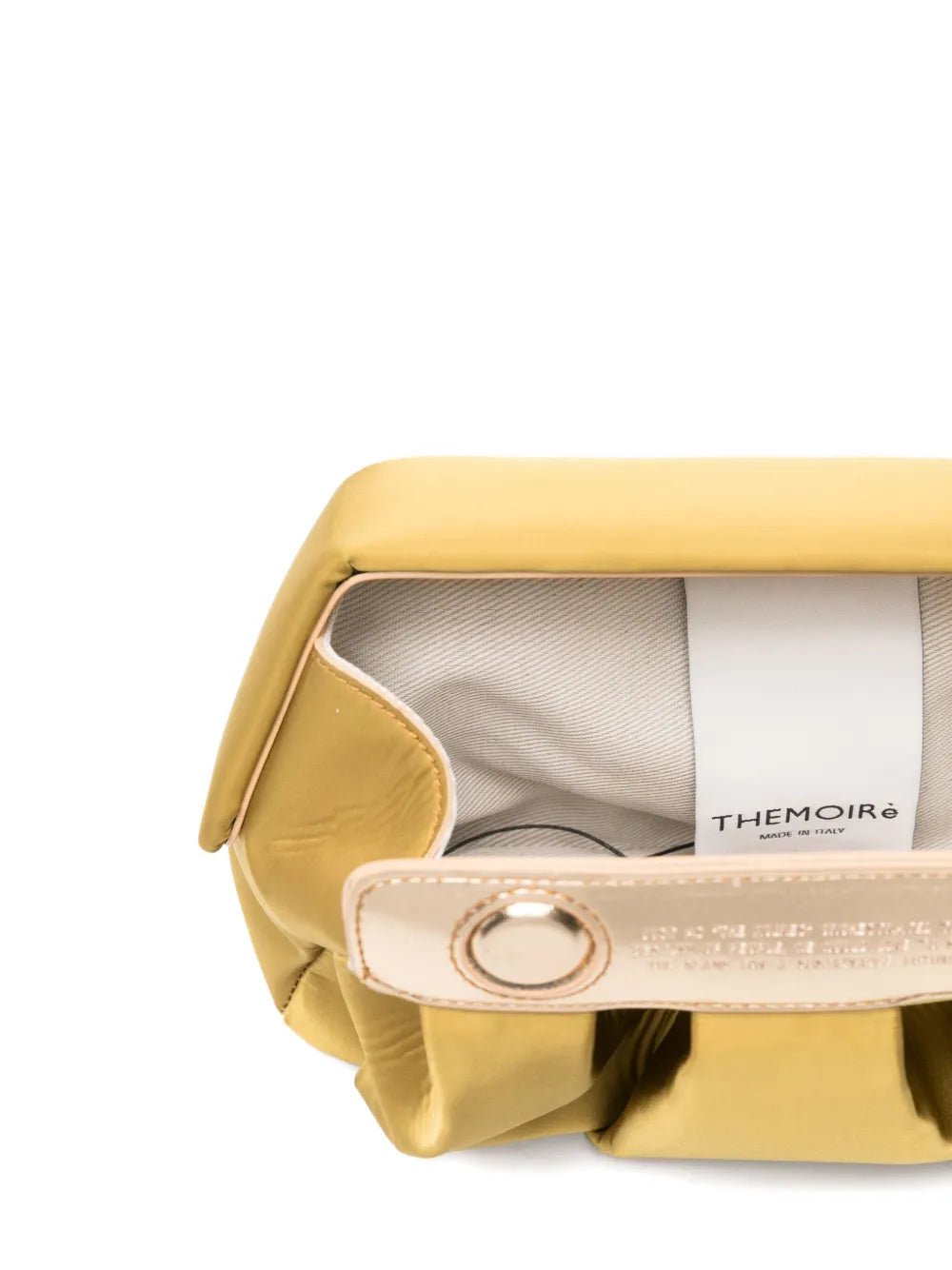 Themoirathered detachable-strap clutch bag