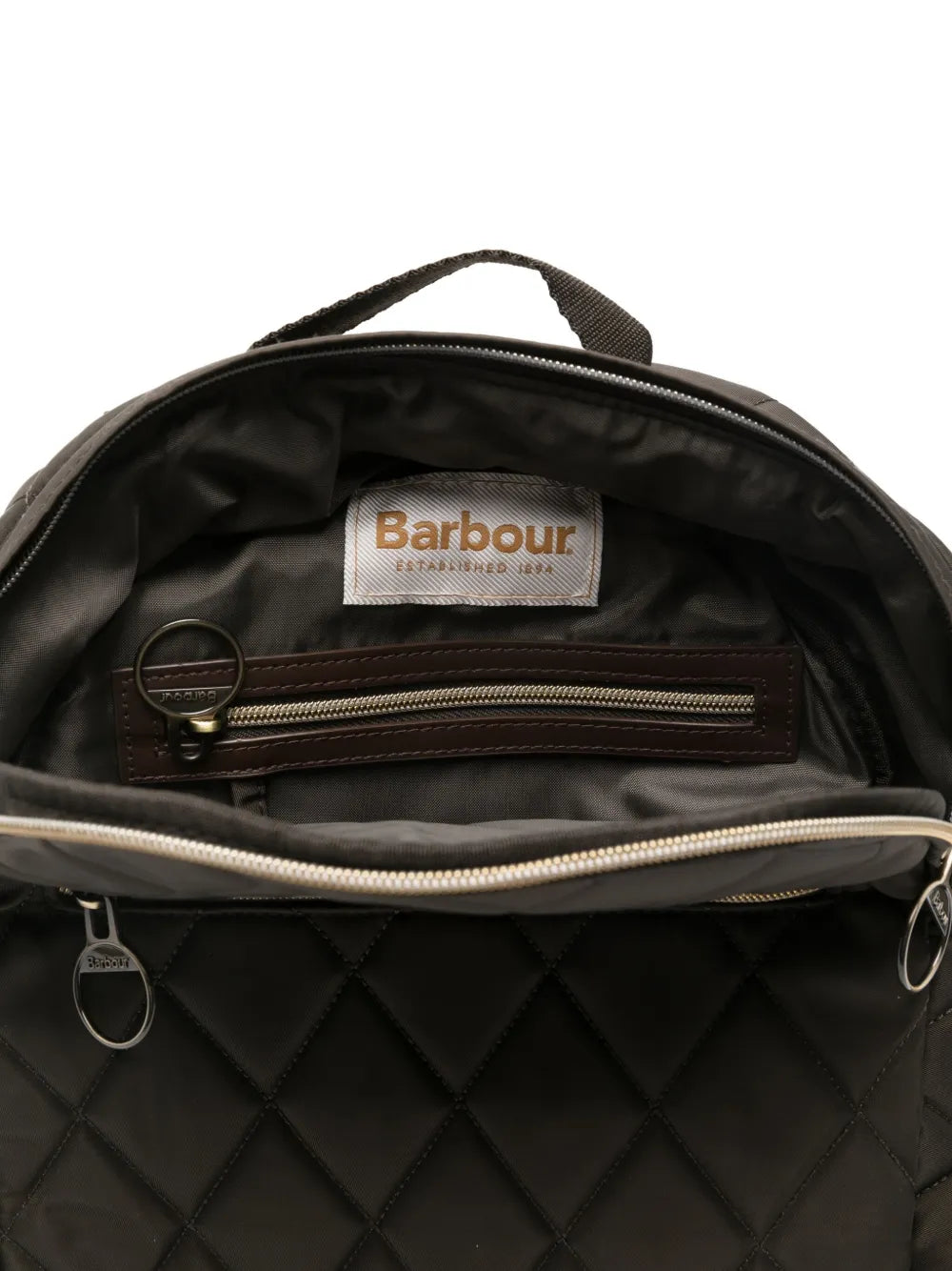 Barbourquilted backpack