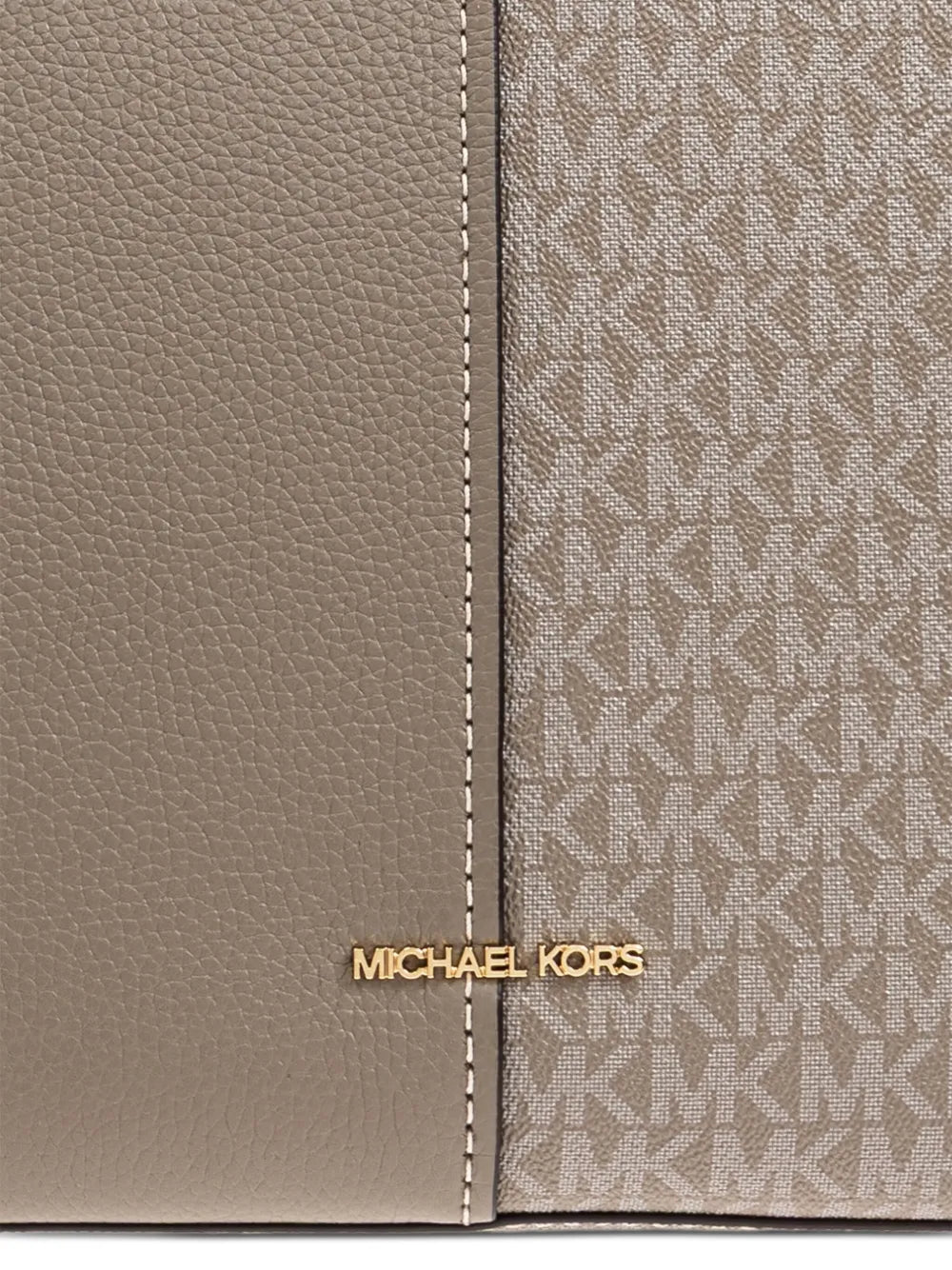 Michael Michael Korslogo-print canvas tote bag