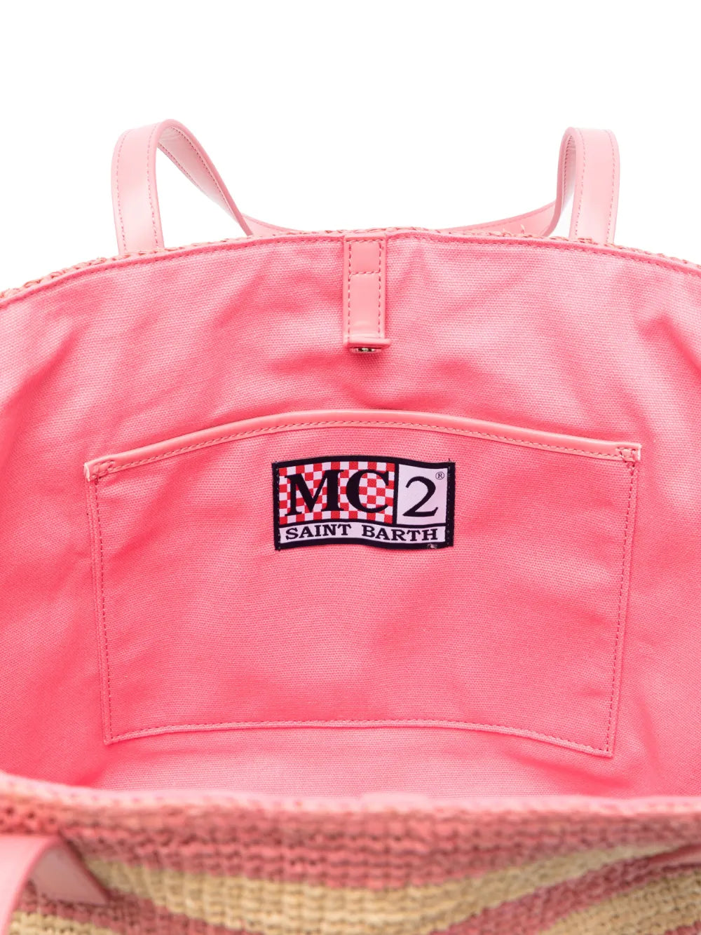 MC2 Saint BarthRaffia City tote bag