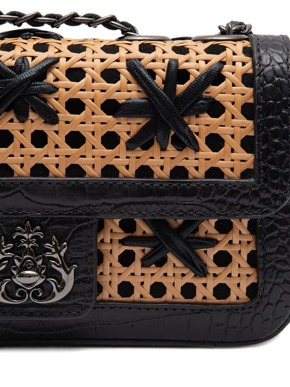 IslaAnne woven shoulder bag