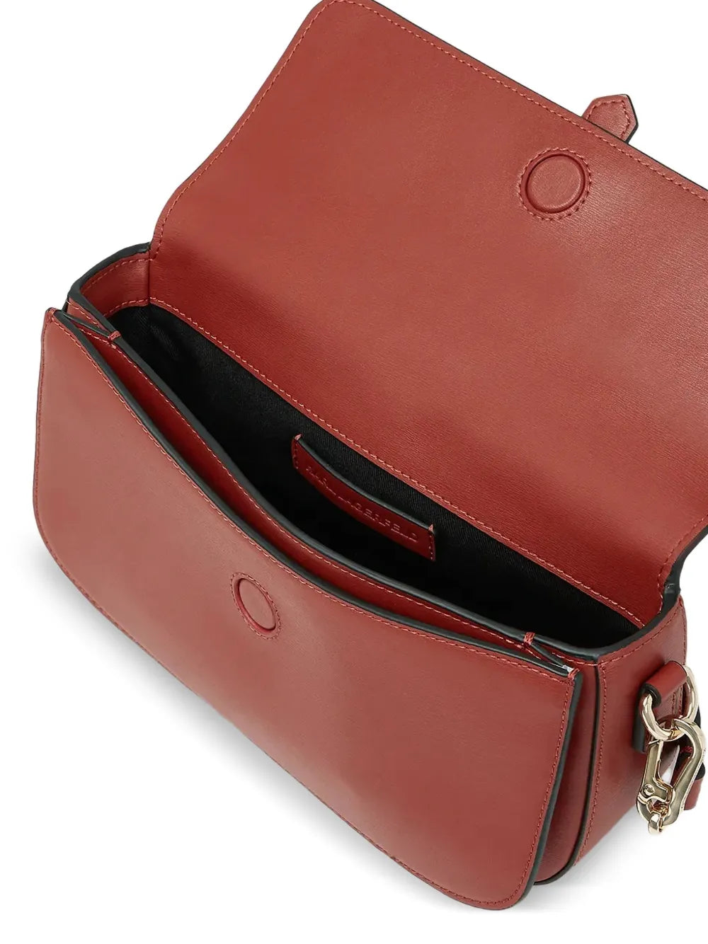 Karl LagerfeldK/Autograph Padlock leather shoulder bag