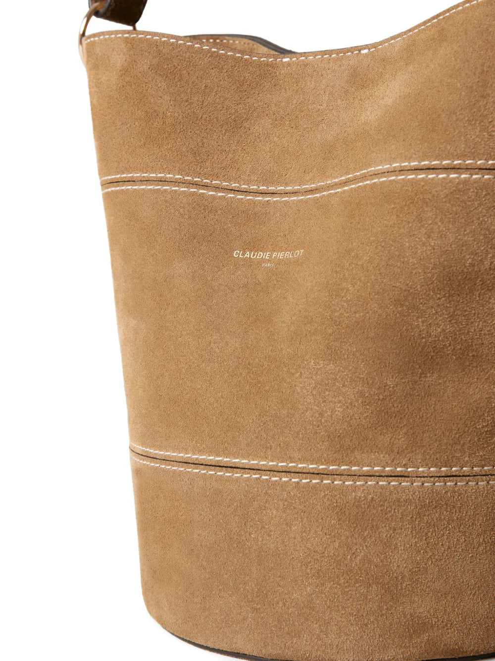 Claudie Pierlotstitching-detail bucket bag