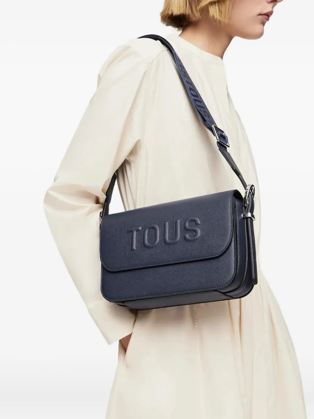 TOUSBrenda embossed logo satchel