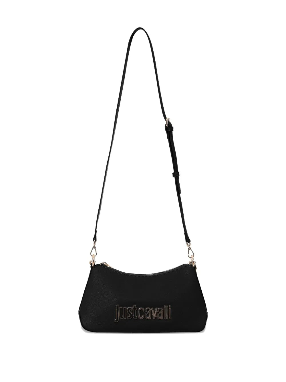 Just Cavallilogo-plaque chain-strap shoulder bag