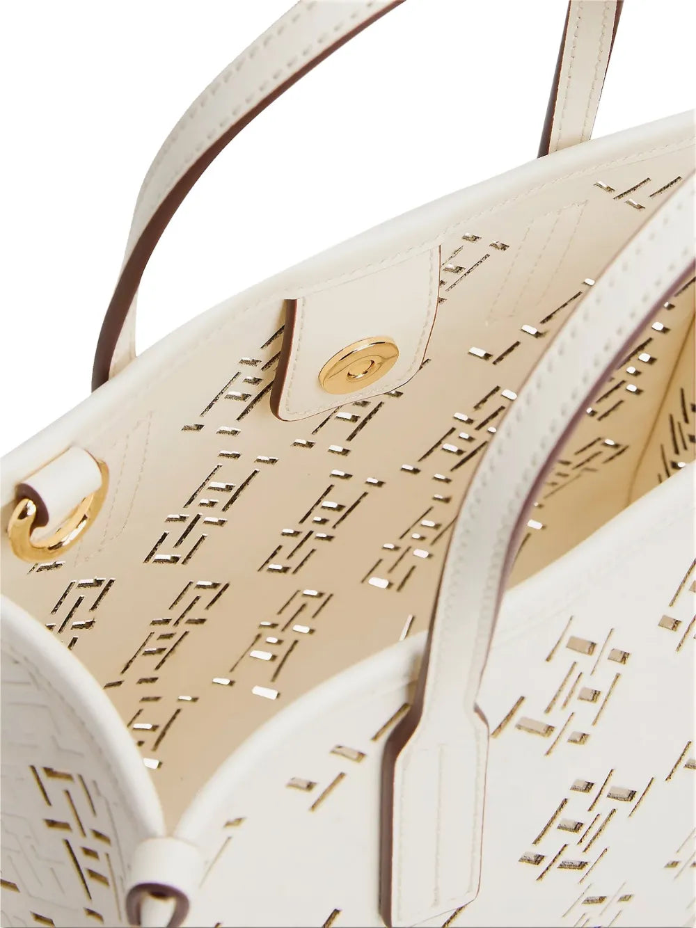 Tommy HilfigerCity TH cut-out pattern tote bag