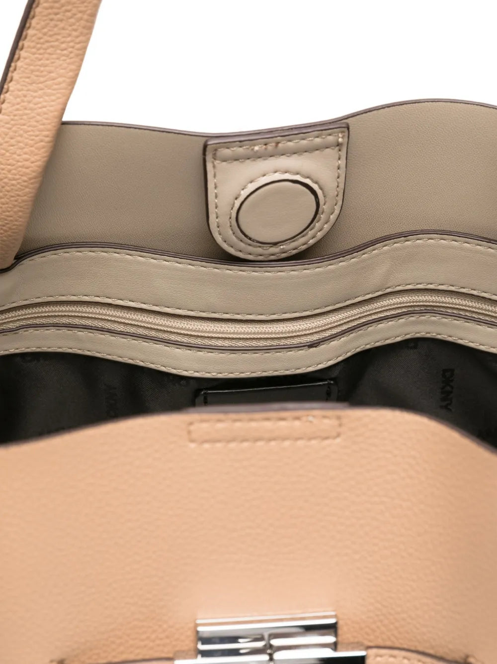 DKNYbuckle-fastening tote bag