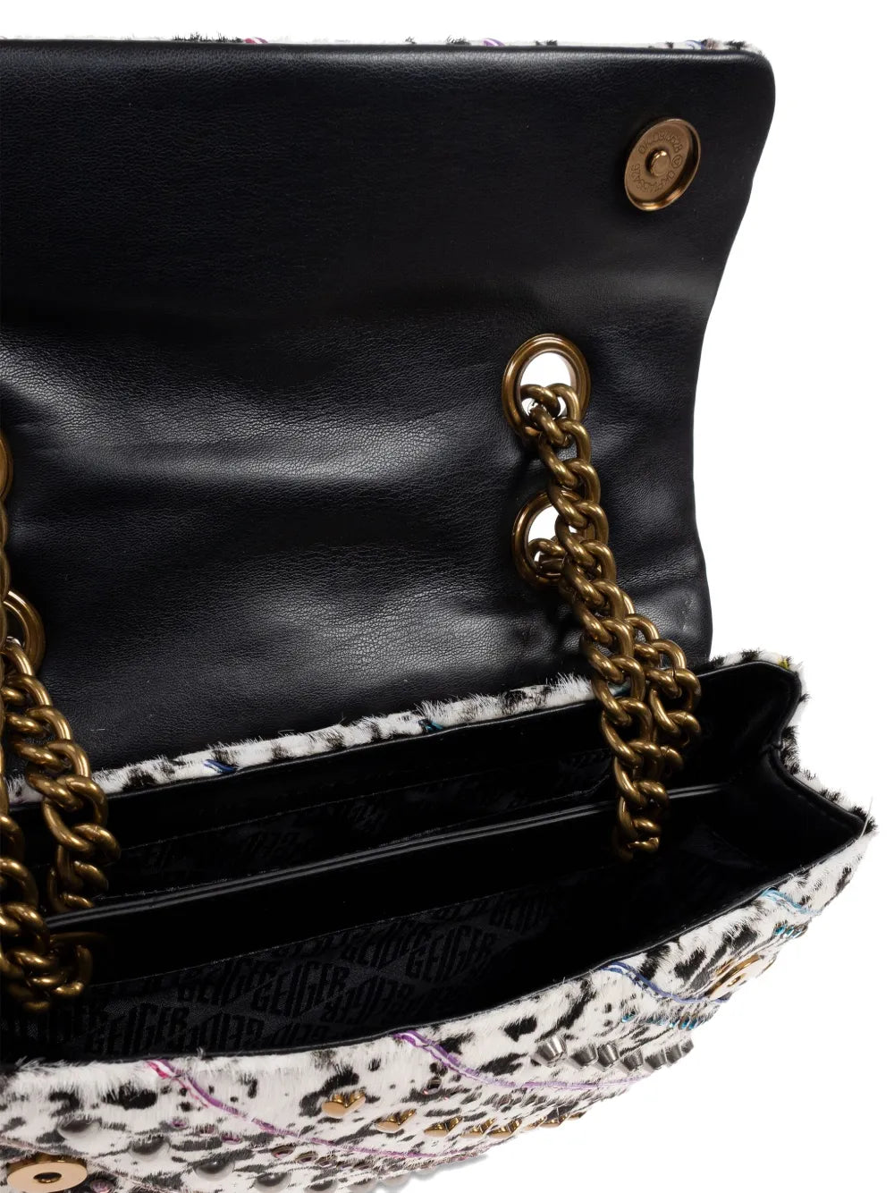 Kurt Geiger Londonlarge Kensington leather cross body bag