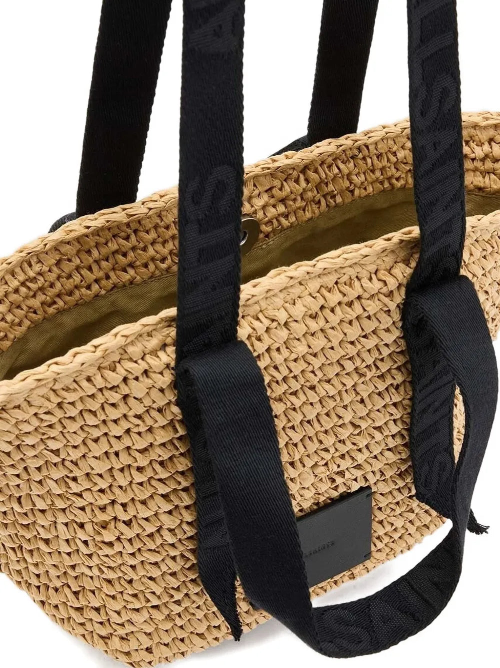 AllSaintsCelayne woven-texture top-handle mini bag