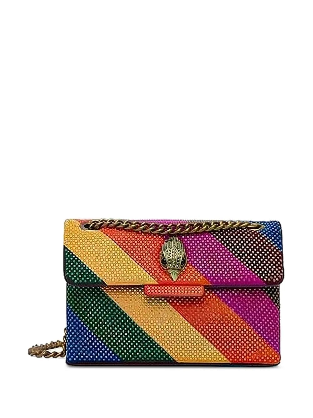 Kurt Geiger Londonmini Kensington embellished crossbody bag
