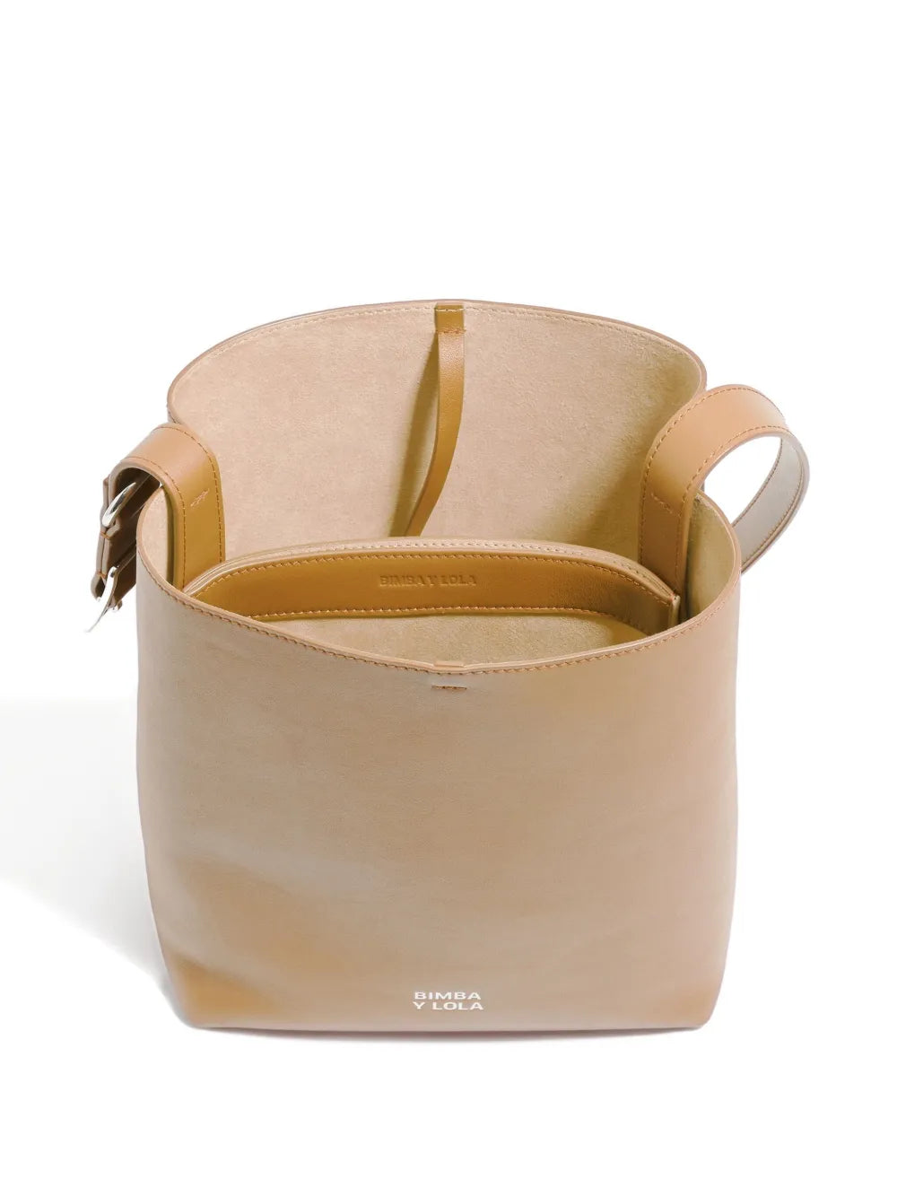 Bimba y Lolamedium Carlino leather shoulder bag
