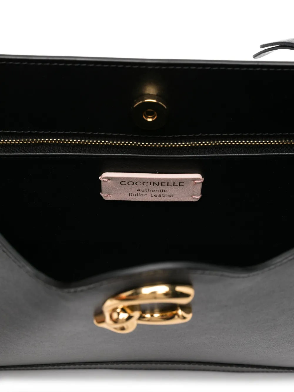 Coccinelleleather top-handle tote bag