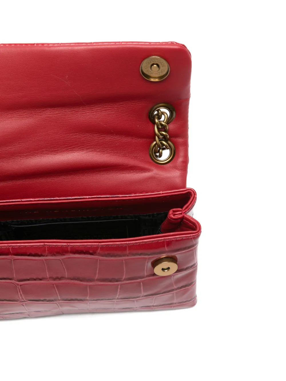 Kurt Geiger Londoncrocodile-effect chain bag