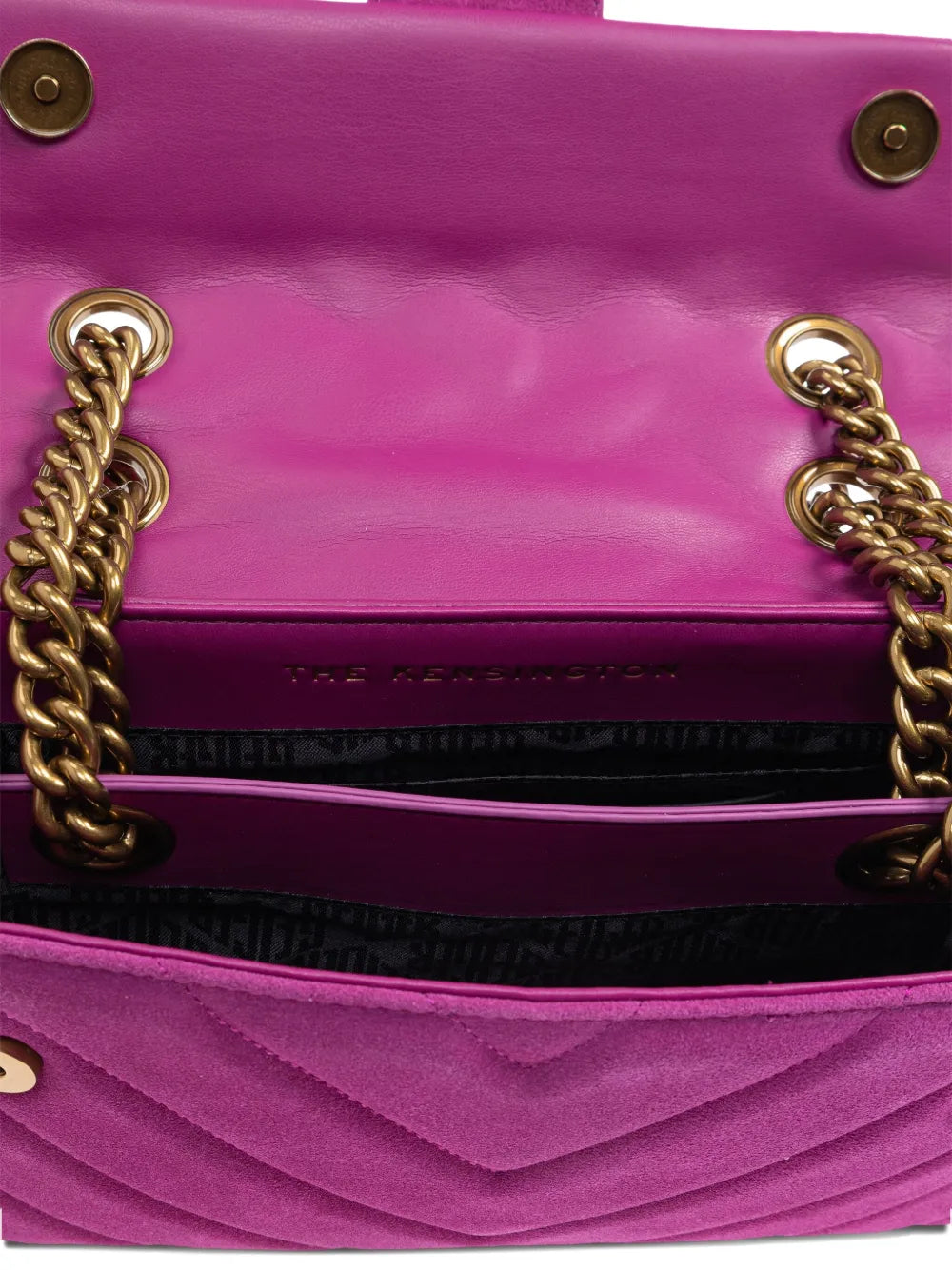 Kurt Geiger Londonsmall kensington quilted chain-strap crossbody bag