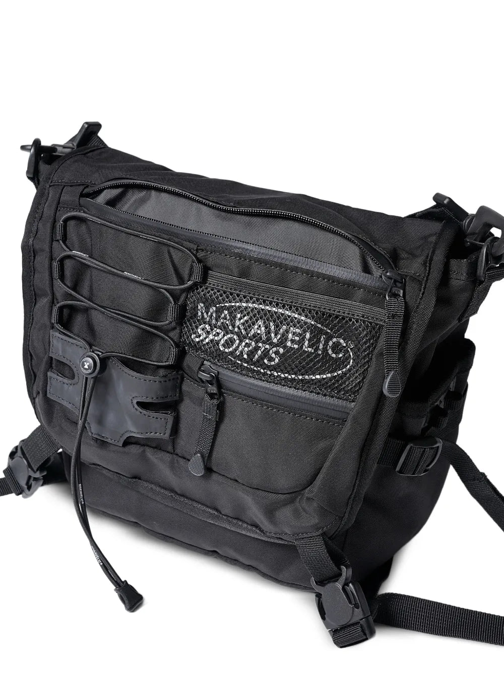 Makavelicdrawstring-fastening shoulder bag