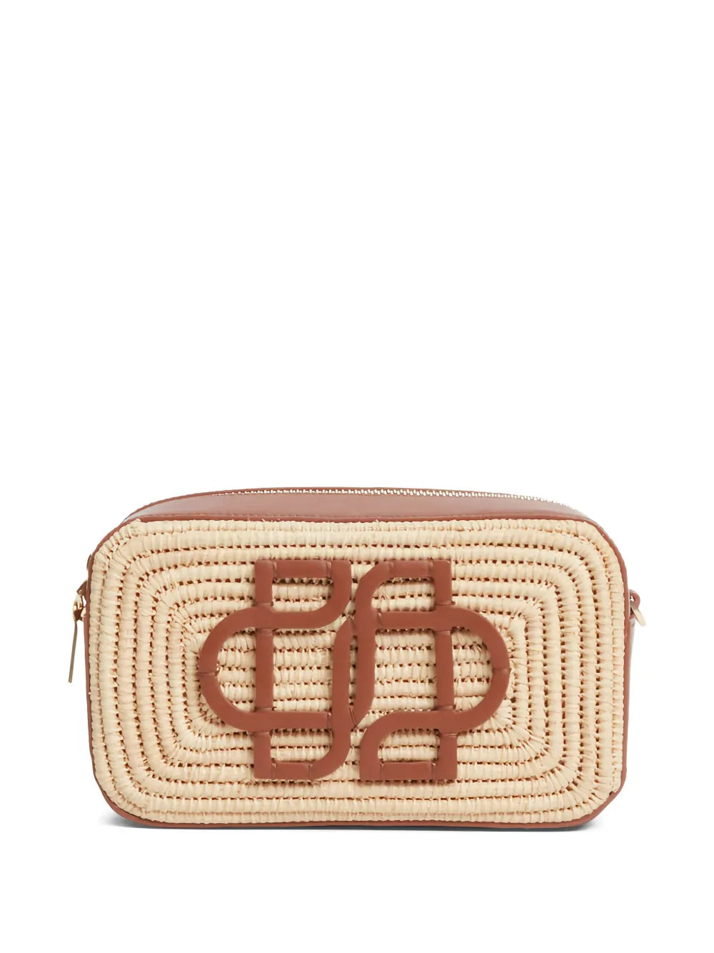 SimkhaiTallia raffia cross body bag