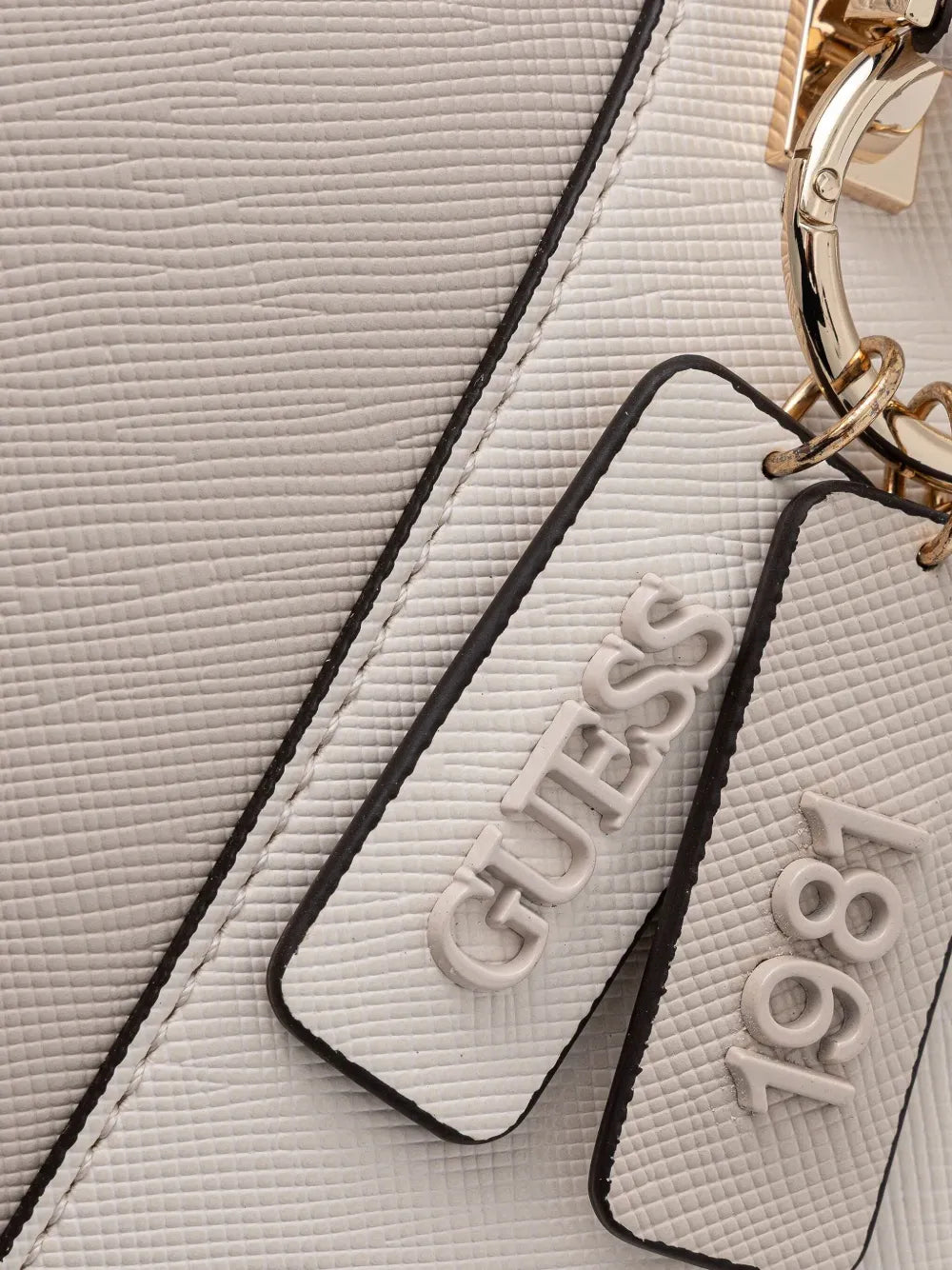 GUESS USAdouble-zip top-handles tote bag