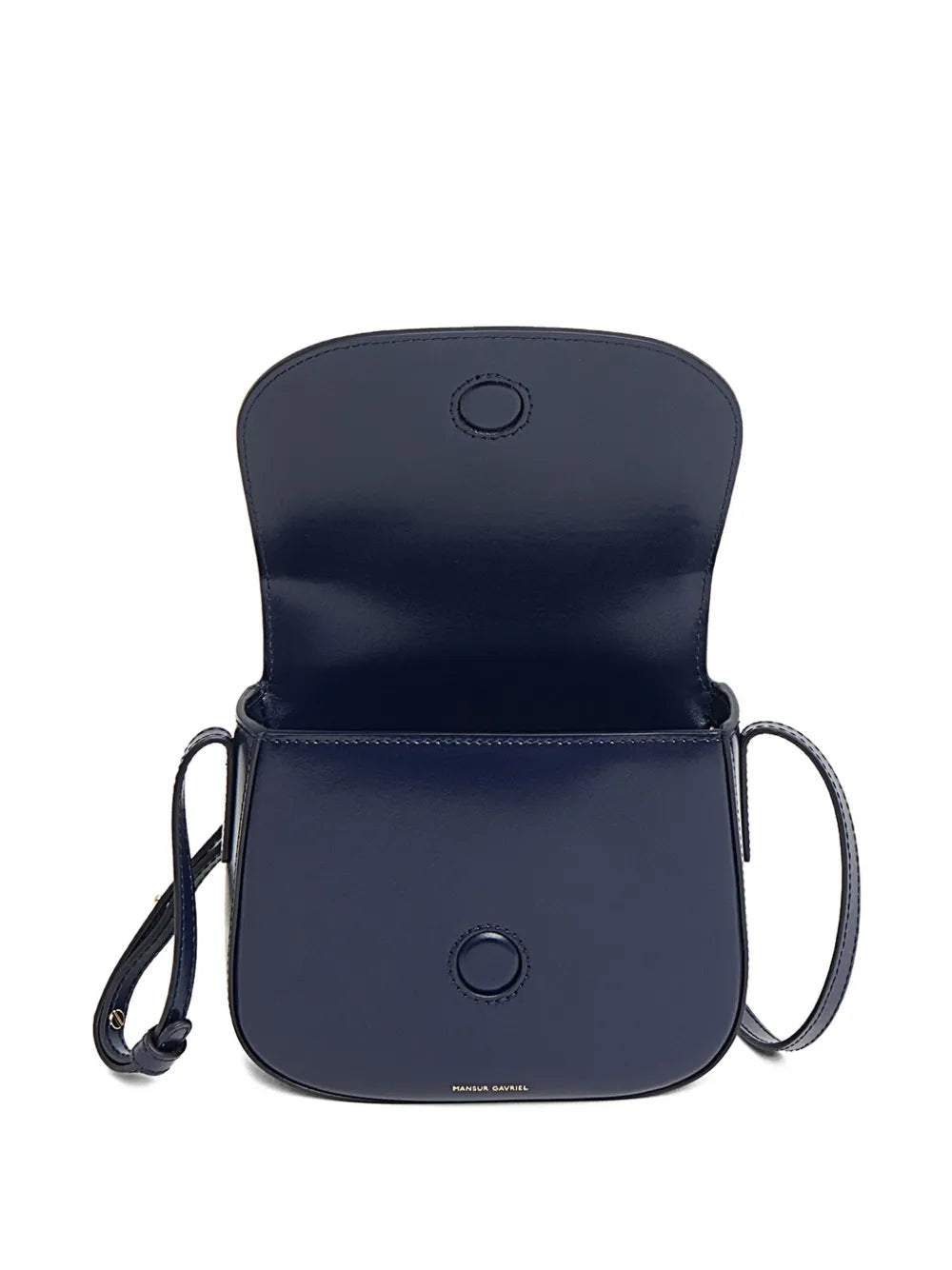 Mansur Gavrielmini leather crossbody bag