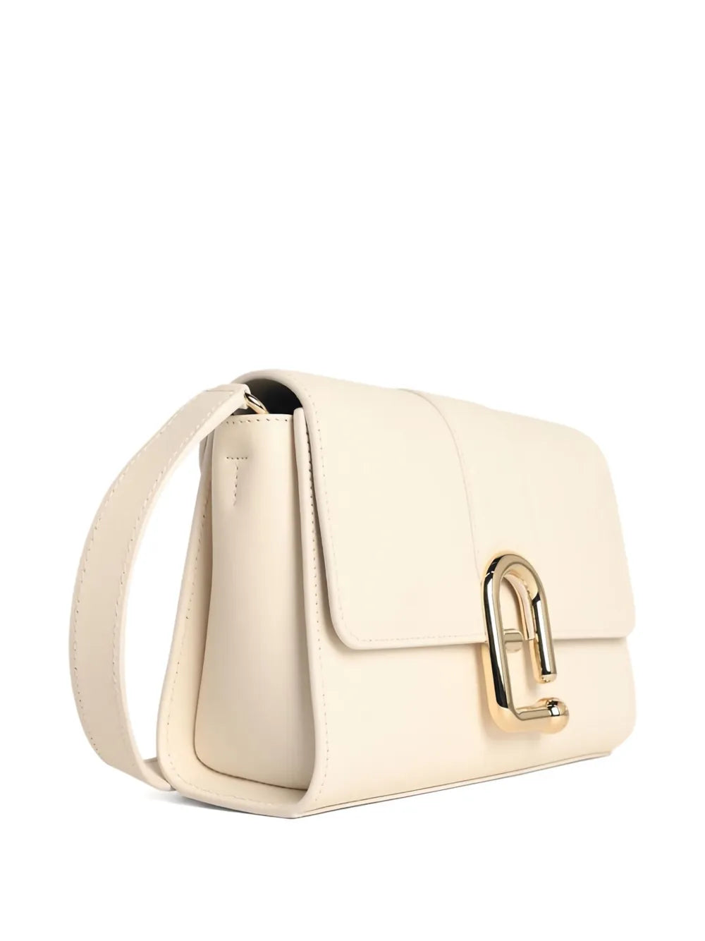 Furlasmall flap-closure crossbody bag