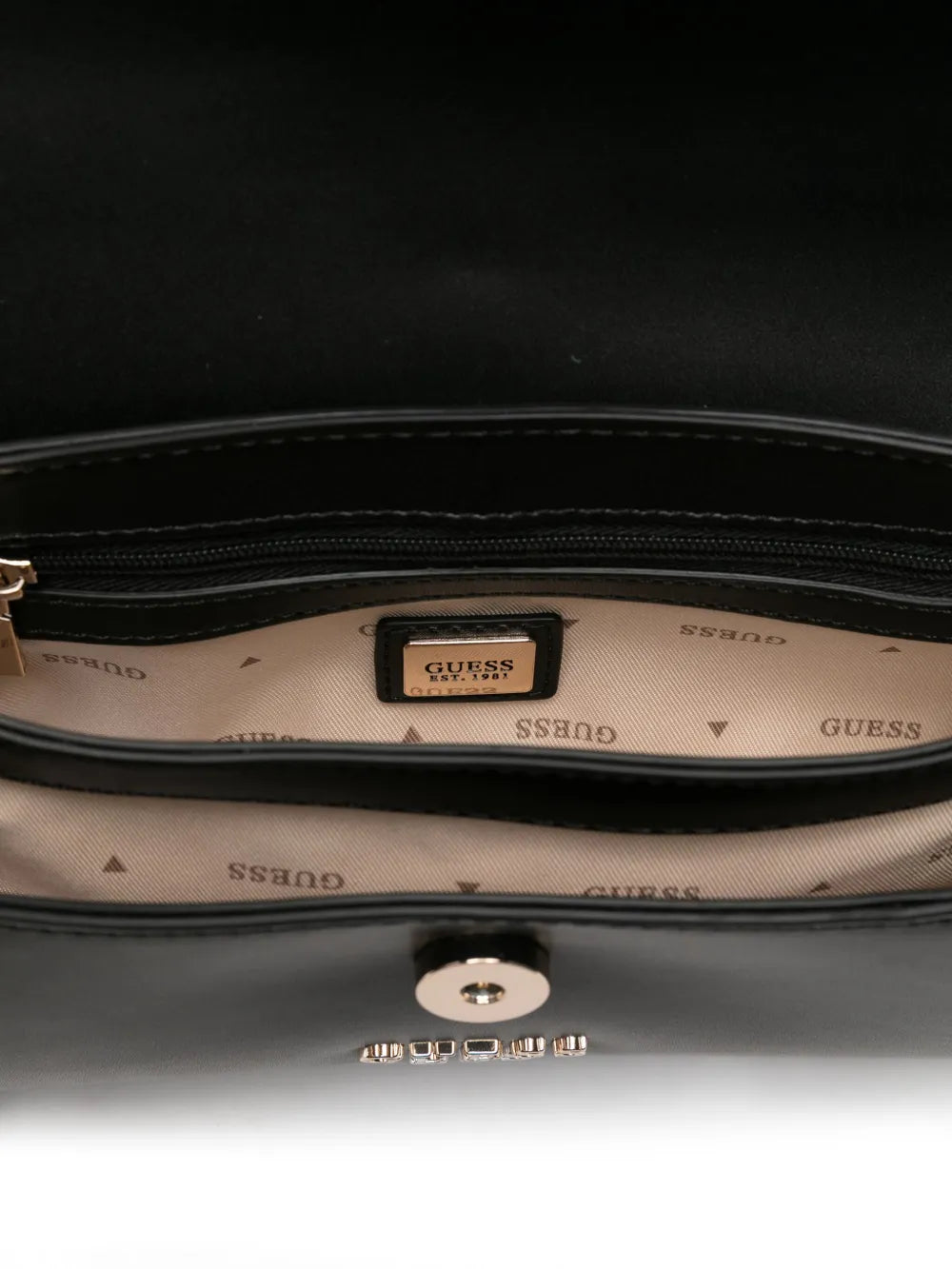 GUESS USAmini Queensland lock-accent tote bag